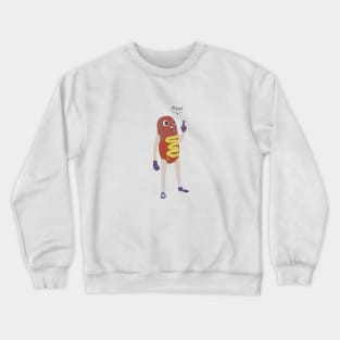 Hot Hawt Dog Man Life is Strange Crewneck Sweatshirt